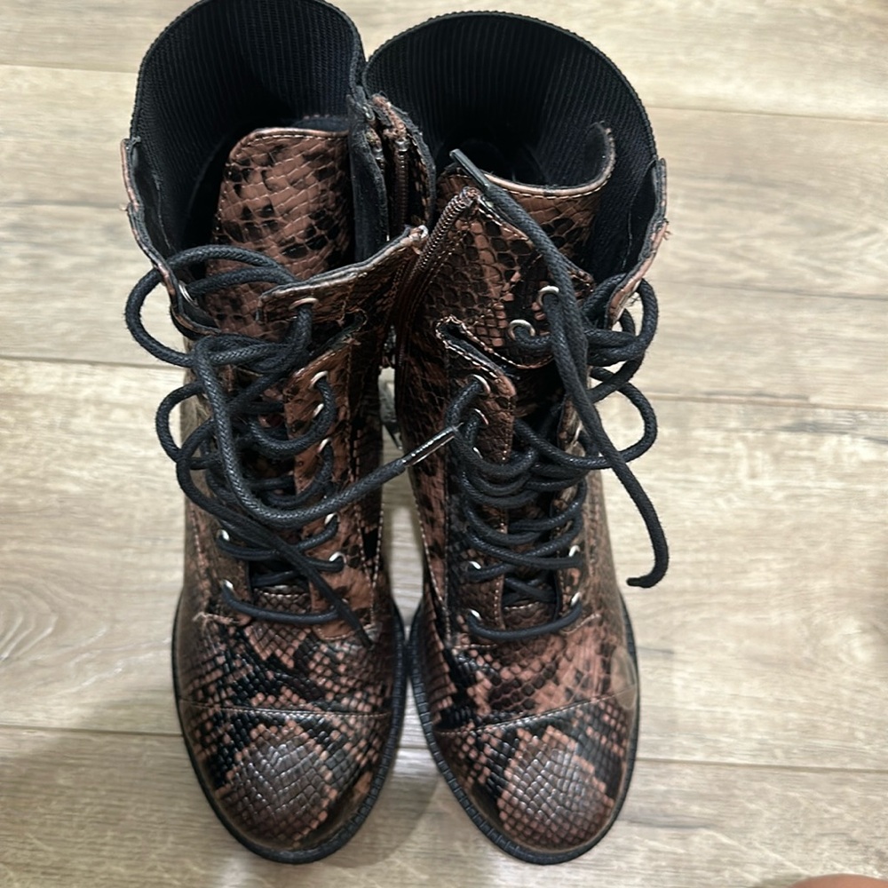 Leopard Boots